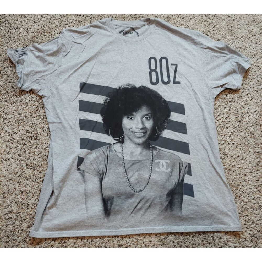 Served Fresh Clair Huxtable 80OZ Vintage Streetwear  Grey T-Shirt XXL